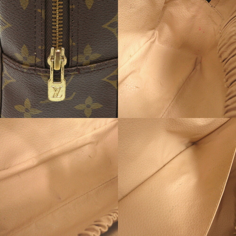 LOUIS VUITTON Authentic Brown Monogram Pouch - Picture 9 of 9